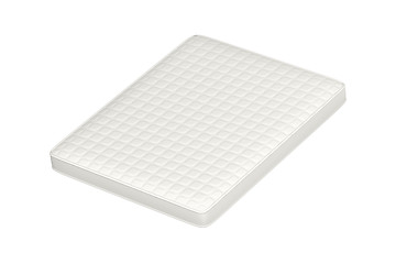 Image showing Mattress isolated on white
