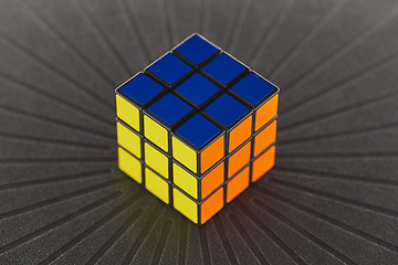 Image showing Rubik\'s cube solved