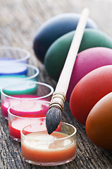 Image showing Easter eggs