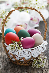 Image showing Easter eggs