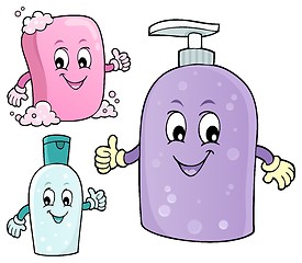 Image showing Soap and hygiene theme image 1