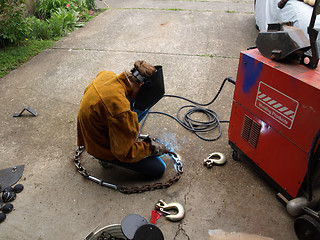 Image showing Welding