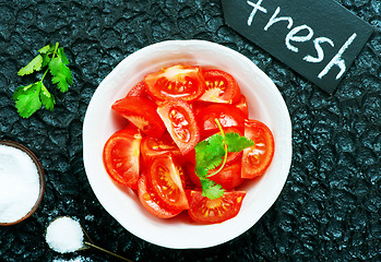 Image showing tomato salad