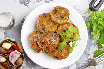 Image showing cutlets