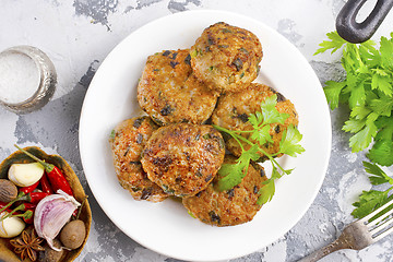 Image showing cutlets