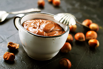 Image showing hazelnut spread