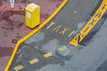 Image showing Taxi Sign