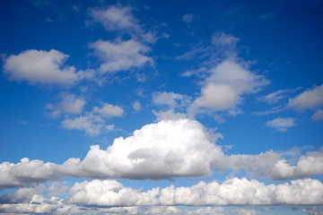 Image showing Blue sky and clouds