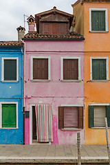 Image showing Pink House Burano