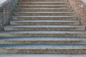 Image showing Stone Stairs in Venice