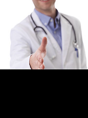 Image showing doctor handshake