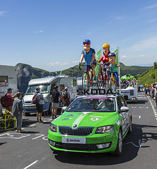 Image showing The Family Skoda - Tour de France 2016