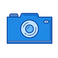 Image showing Camera line icon.