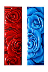 Image showing Roses tiles