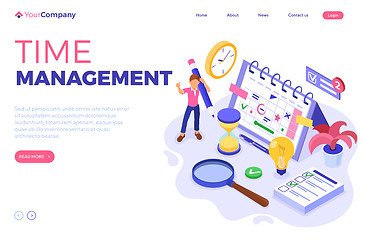 Image showing Planning shedule time management