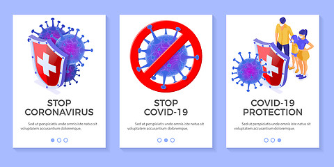 Image showing Covid-19 Stop 2019-nCoV Coronavirus