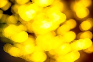 Image showing multi-colored bokeh on a black background