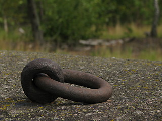 Image showing A ring to hold to