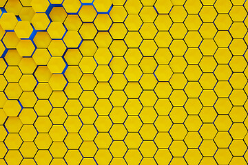 Image showing hexagonal shapes background