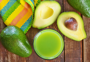 Image showing avocado drink