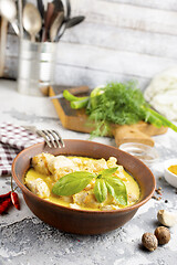 Image showing Chicken curry