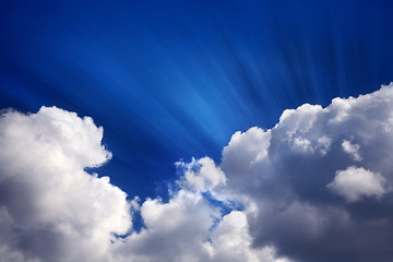 Image showing summer clouds