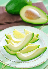 Image showing avocado on plate