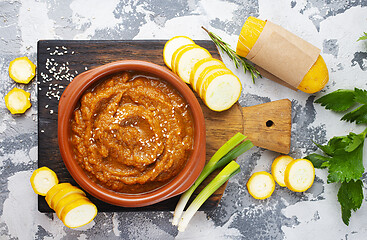 Image showing vegetable caviar