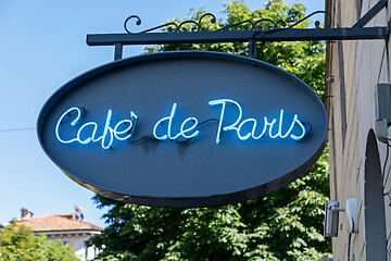 Image showing Cafe de Paris
