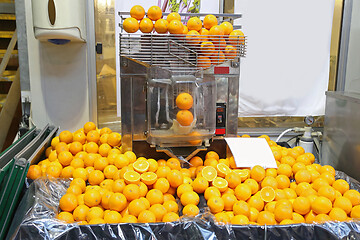 Image showing Orange Juice Machine