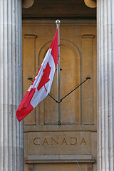 Image showing Canada Flag Sign