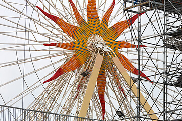 Image showing Ferris Wheel Sun