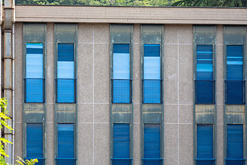 Image showing Blue Windows Blinds