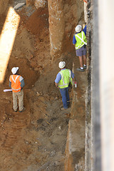 Image showing Construction workers