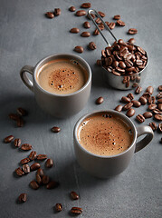 Image showing two cups of coffee