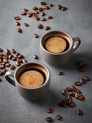 Image showing two cups of coffee