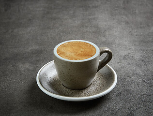 Image showing cup of espresso coffee