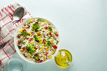 Image showing Rice salad