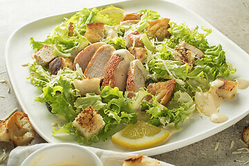 Image showing Chicken Caesar Salad