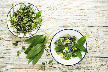 Image showing Healthy spring ingredients