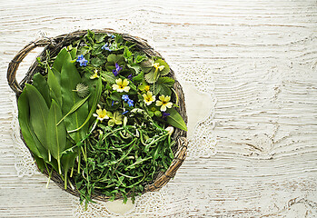 Image showing Spring food ingredients