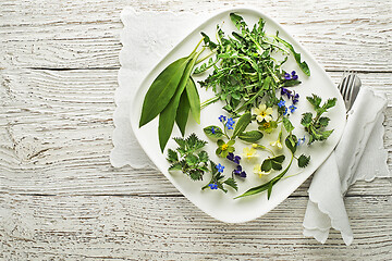 Image showing Healthy spring ingredients