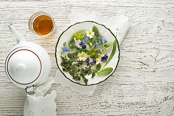 Image showing Herbal tea