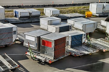 Image showing Air Cargo Containers