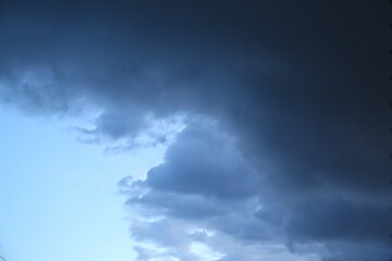 Image showing Stormy clouds in the sky