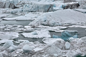 Image showing Glacial lake in Iceland