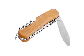 Image showing Swiss Knife Blade Open