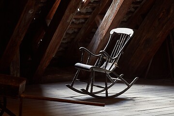 Image showing Old Rocking Chair