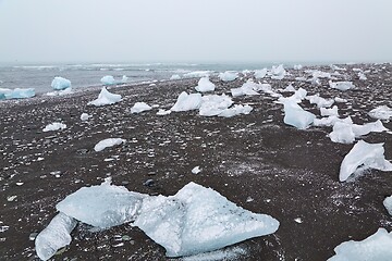 Image showing Glacial lake in Iceland