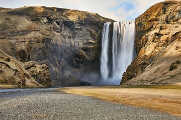 Image showing Waterfall in Iceland